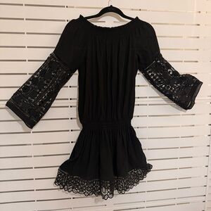 Ramy Brook Black Mini Dress, size S, fully lined. Excellent Condition
